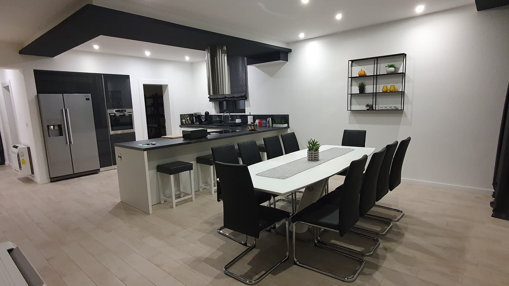 Dining table for ten