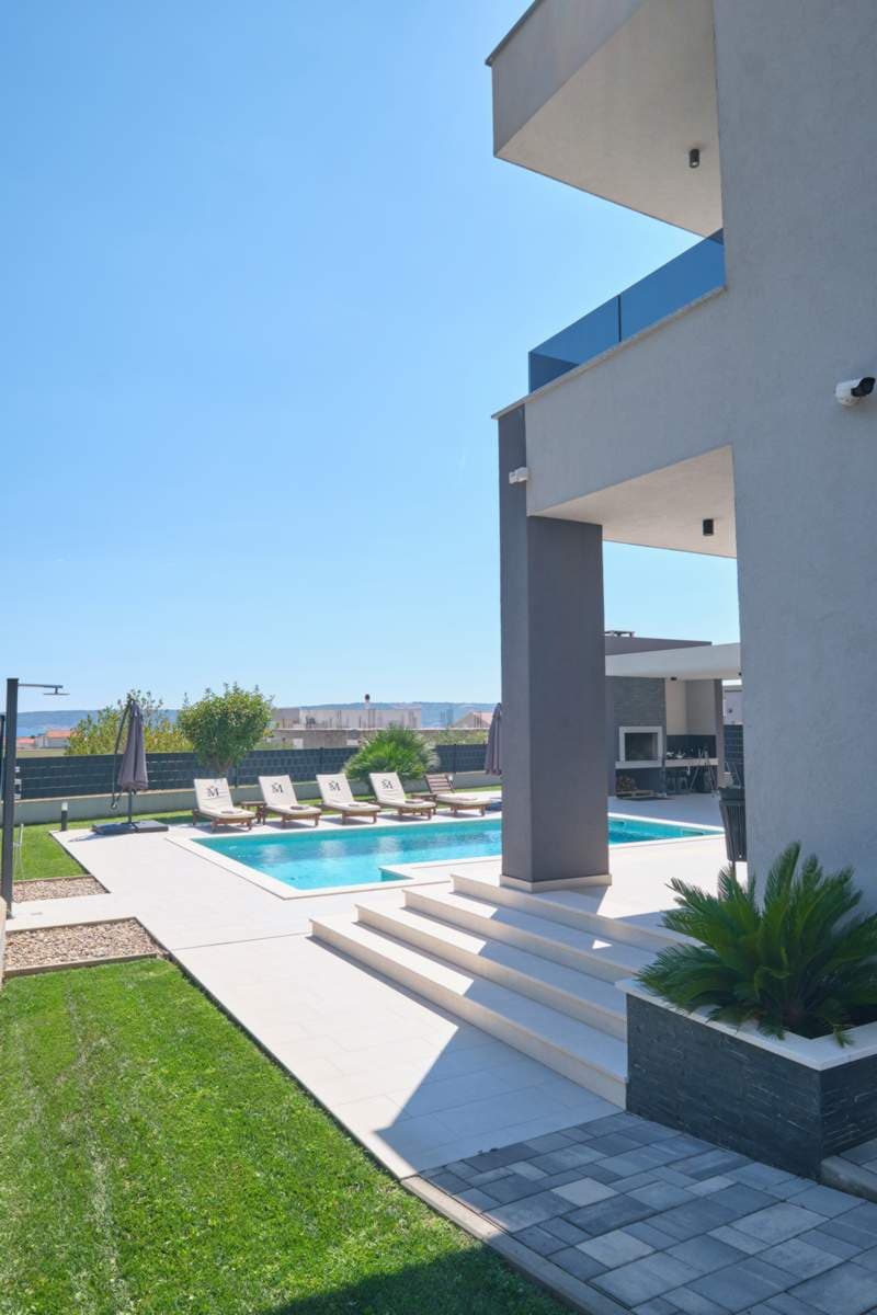 Sun deck and view